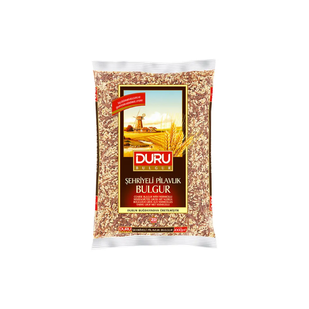 DURU BULGUR SEHRIYELI PILAVLIK 1KG.