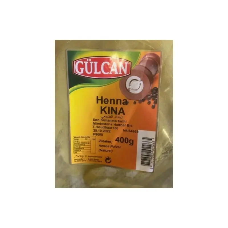 GULCAN HENNA KINA 400 G.