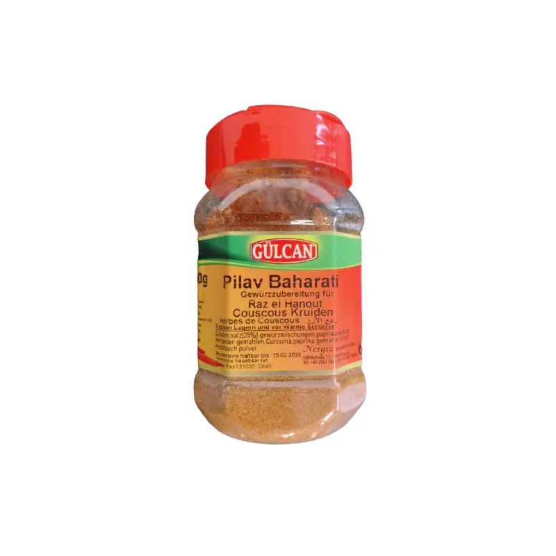 GULCAN PILAV BAHARAT RAS EL HANUT przyprawa 150 g.