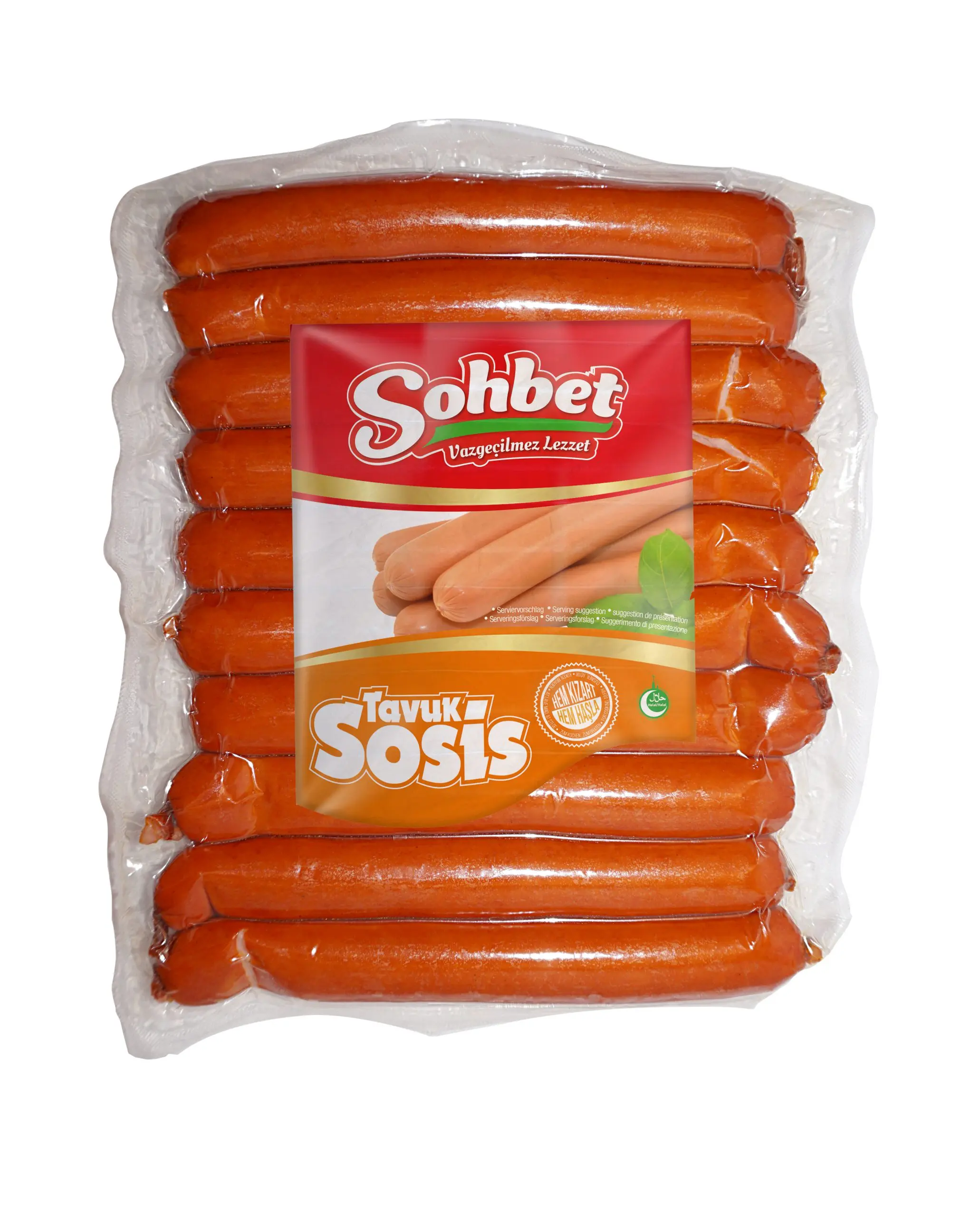 SOHBET TAVUK SOSIS 500 GR