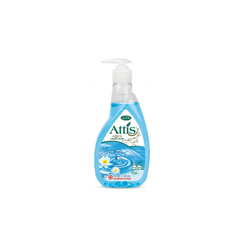 ATTIS MYDŁO ANTYBAKTERYJNE AQUA 400 ML
