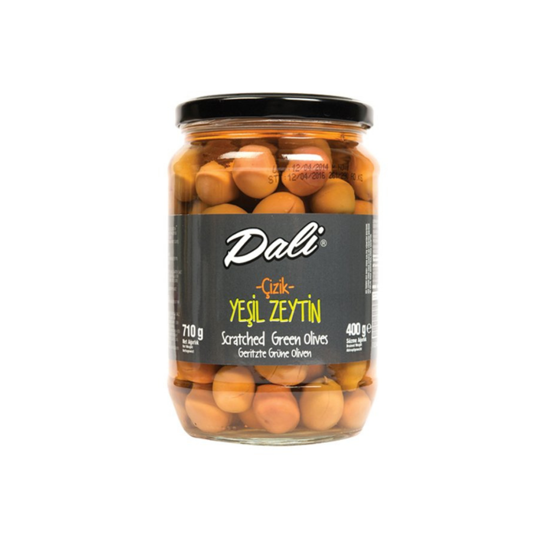 DALI CIZIK OLIWKI ZIELONE Z PEST. 400 G.