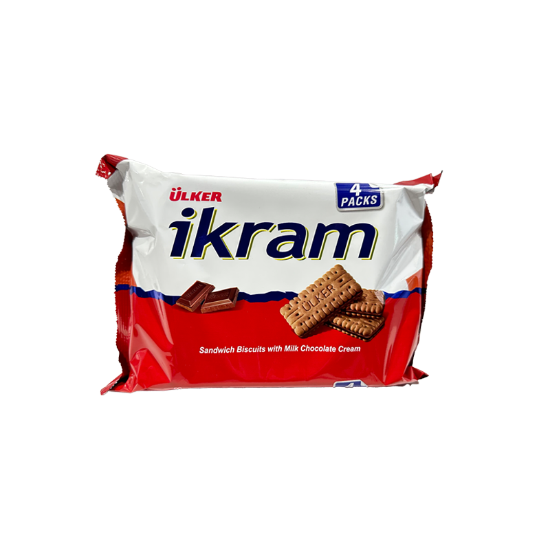 IKRAM CIKOLATA KREMALI BISKUVI 4*84 G