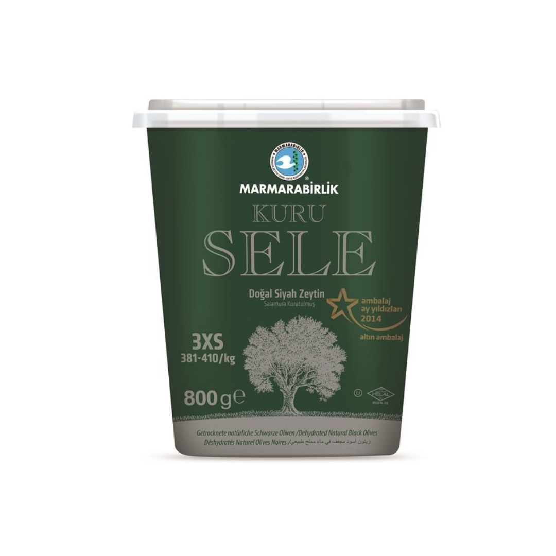MB KURU SELE OLIWKI CZARNE 800G