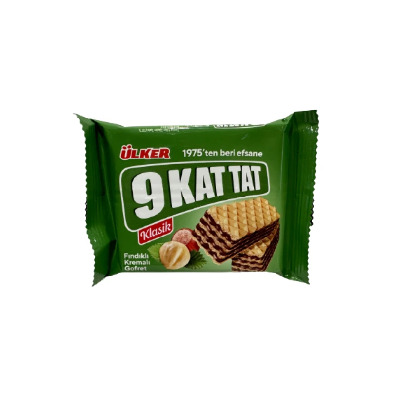 ULKER 9 Kat Tat-Wafelek Orzechowy 39 g.