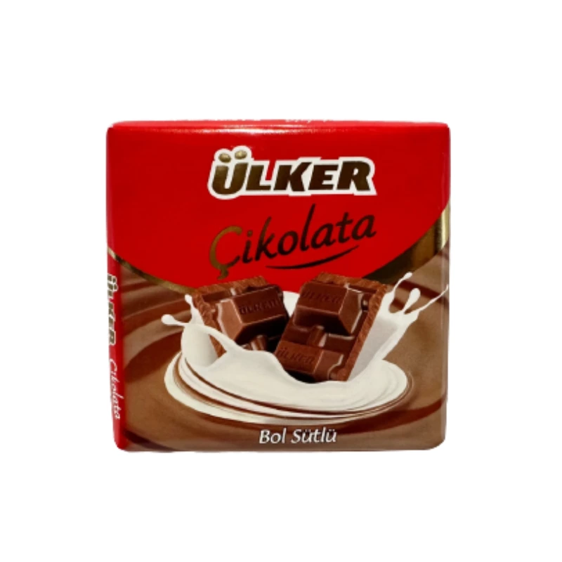 ULKER KARE Bogata mleczna czekolada 60 g.
