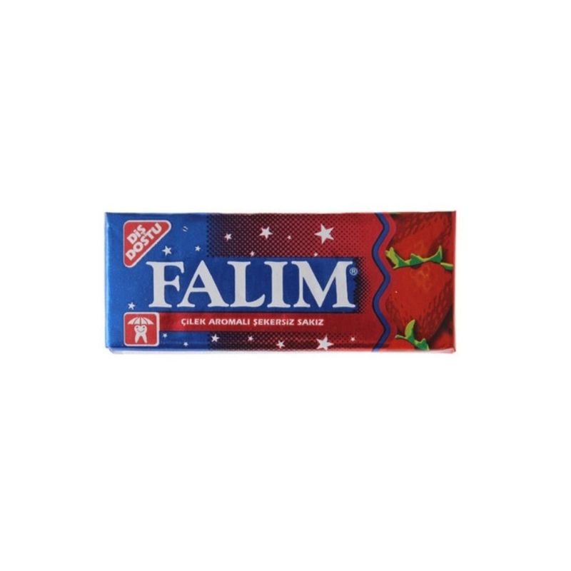 FALIM 5 SZT GUMA DO ŻUCIA TRUSKAWKA