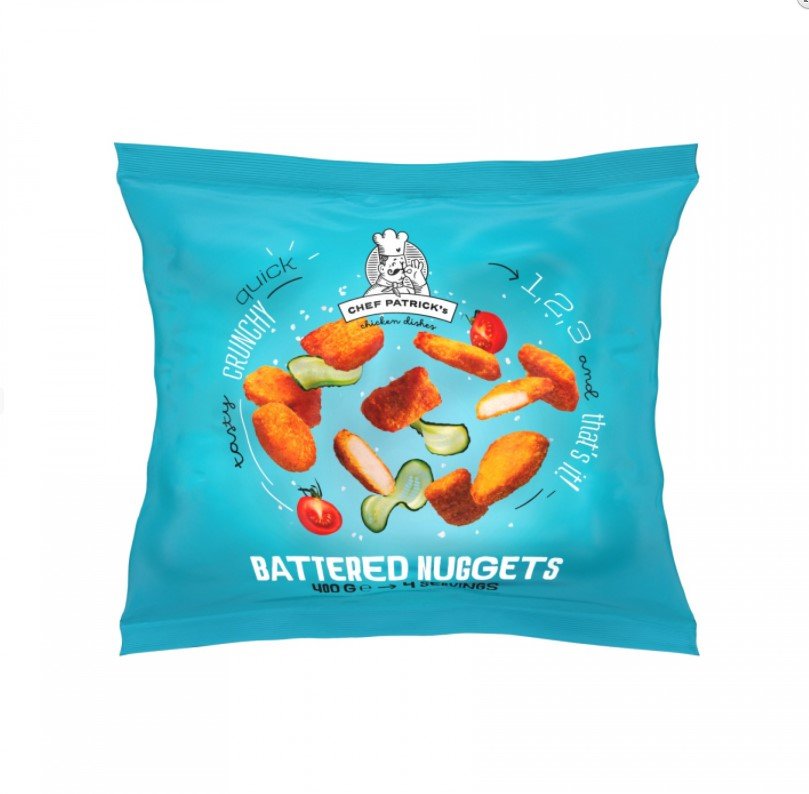 NUGGETS PANIER. BATTERED  400 G.