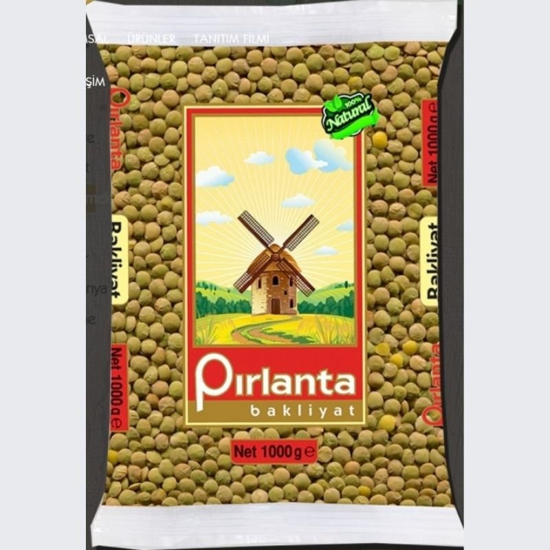 PIRLANTA SOCZEWICA ZIELONA 1KG.