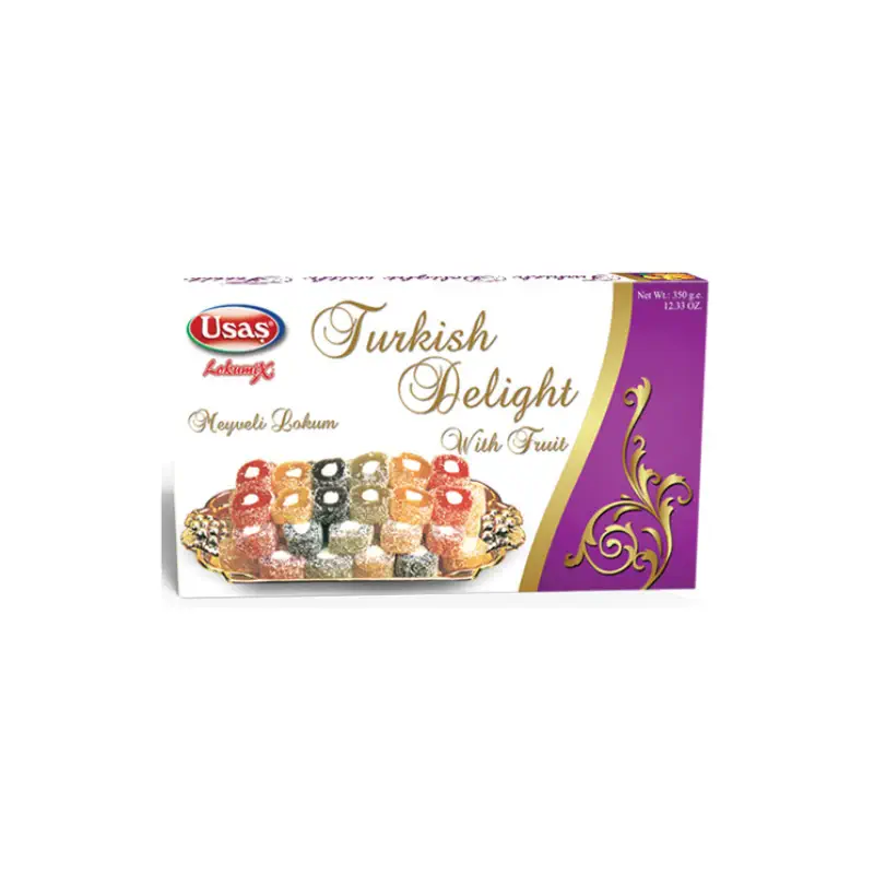 USAS LOKUM MIX OWOCOWY ŚMITAN.350 G.