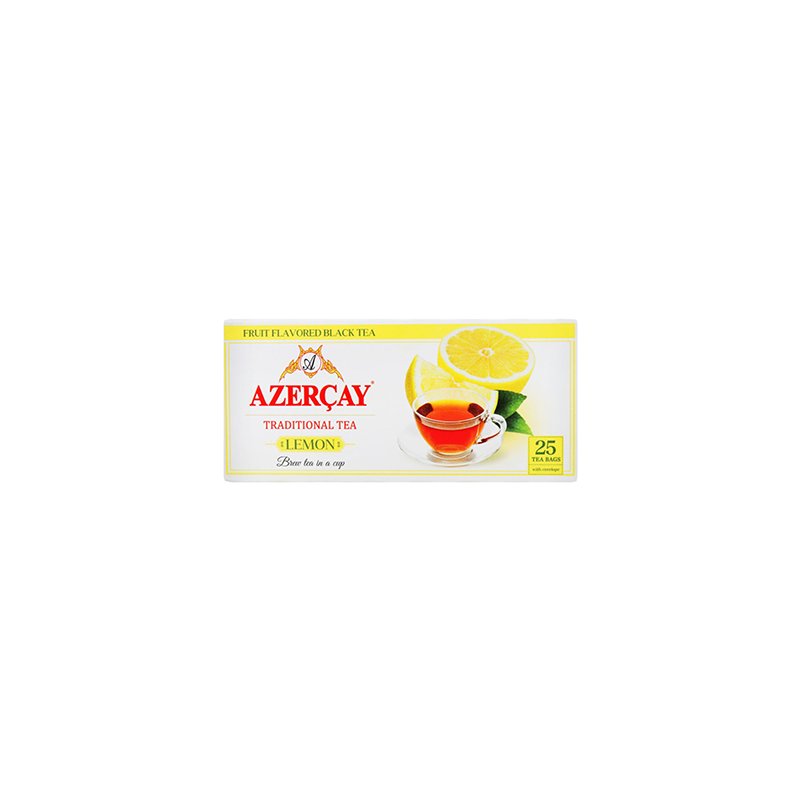 AZERCAY HERBATA W TOREBKACH Z CYTRYNĄ 25 SZT