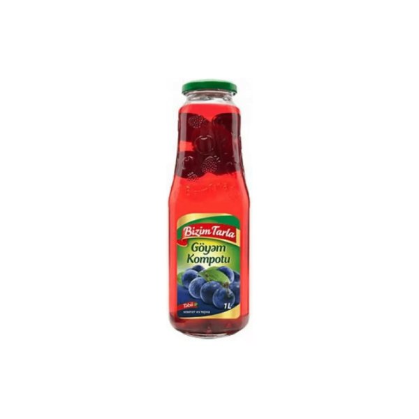 BIZIM TARLA PASTERYZOWANY KOMPOT Z TARNINY 1000 ml