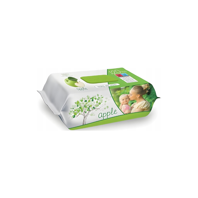 SLEEPY JABŁKOWE CHUSTECZKI 120 SZT